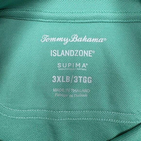 Tommy Bahama Islandzone Men's 1/4 Zip Dark Spa Coastal Preppy 3XLB/3TGG - Picture 8 of 10